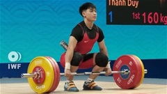 Lực sĩ 17 tuổi Nguyễn Thành Duy phá 2 kỷ lục thế giới trẻ